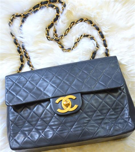 chanel jumbo size soft bubble flap bag|vintage jumbo chanel bag.